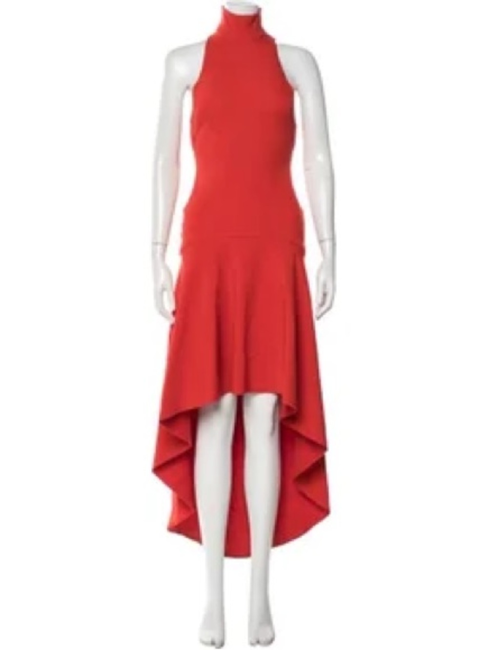 Solace London Mock Neck Long Dress